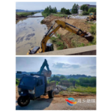 [金石镇]河道清淤 创建河畅水清的河道环境