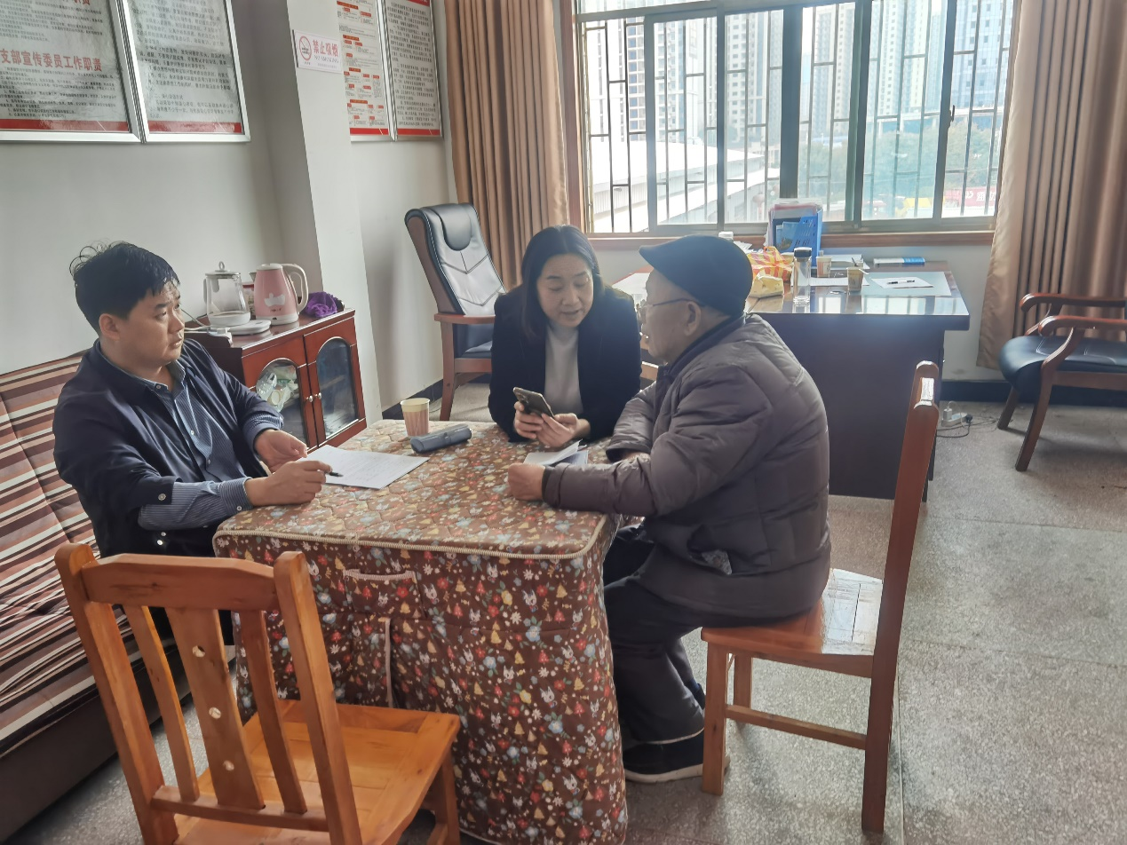 优化营商环境|兴隆街道财桥村开展城乡居民医保参保缴费工作(图1)