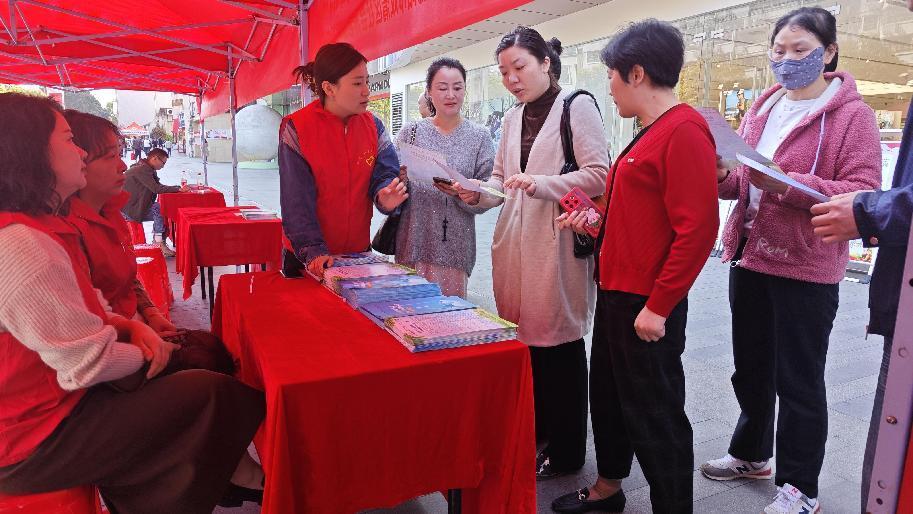 双清区人社局组织开展12333全国统一咨询日现场宣传活动(图1)