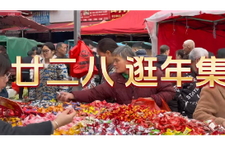 廿二八，逛年集