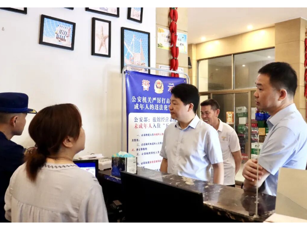江韬深入一线走访服务并督导安全生产工作