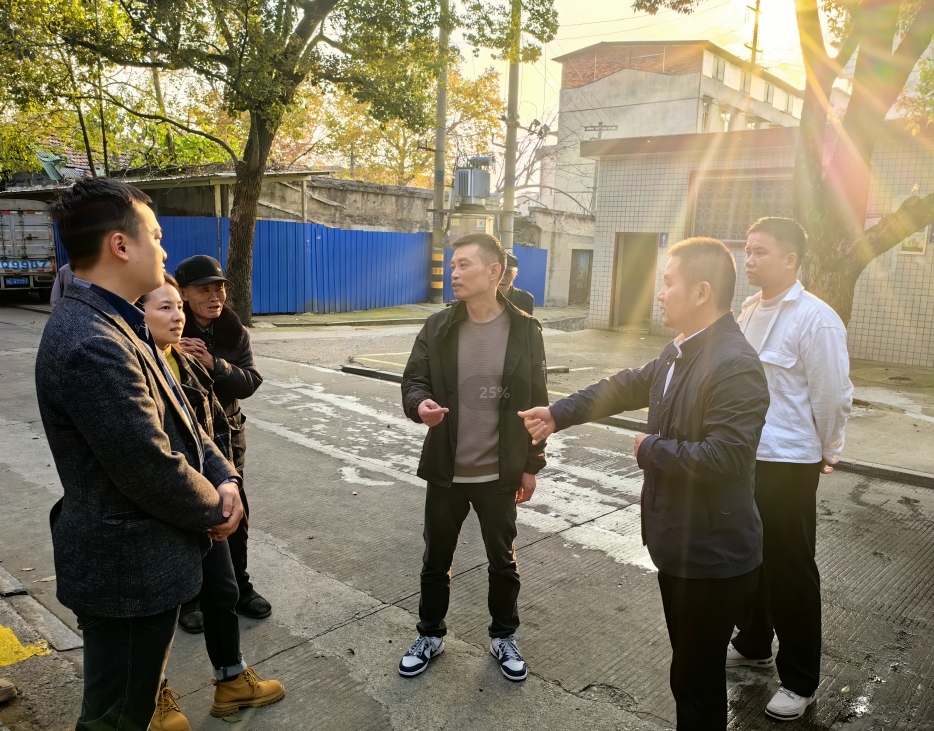 双清区住建局：排查风险隐患，不断优化营商环境(图1)