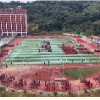 涟水中学举行第六届阳光运动会