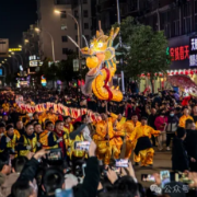 大庸古城澧水夜游邂逅慈利板板龙灯的千年浪漫