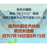 防汛科普丨汛期知识和避险方法