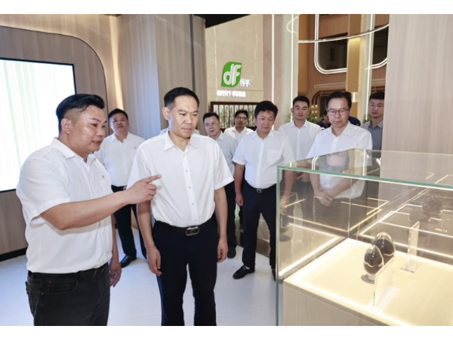 段晓赛率队考察江西德孚 全力推动11.8亿元循环经济项目提速增效