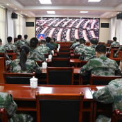 市人武部集中收看中国共产党第二十次全国代表大会开幕会