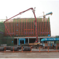 市人民医院新院建设项目主体封顶 提前完成节点目标