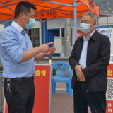 刘杰到高速公路出口检测点督查疫情防控工作