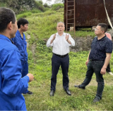 刘杰到洪源远大公司调研