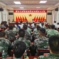 娄底军分区来涟宣布中央军委国防动员部命令        王学军任涟源市人武部政委