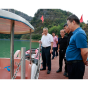 刘杰到湄江检查指导安全生产和防火抗旱工作