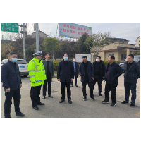 肖元意到杨市镇调研春节期间“保畅通”工作