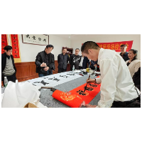 市诗联书画家协会到荷塘镇采风