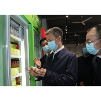 曾超群来涟督导食品安全工作