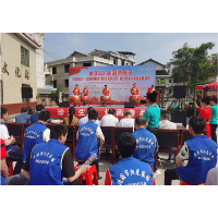 涟源市第三十三次“全国助残日”演出活动走进金石镇