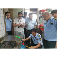 桥头河镇“源头”管控燃气安全 