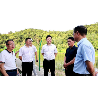 向乾勇到涟源市生活污水处理厂调研