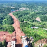 祁东县迎宾南路G234改线工程项目建设全面提速