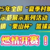 蒋家桥镇“栗山杯”篮球邀请赛正式燃情开赛