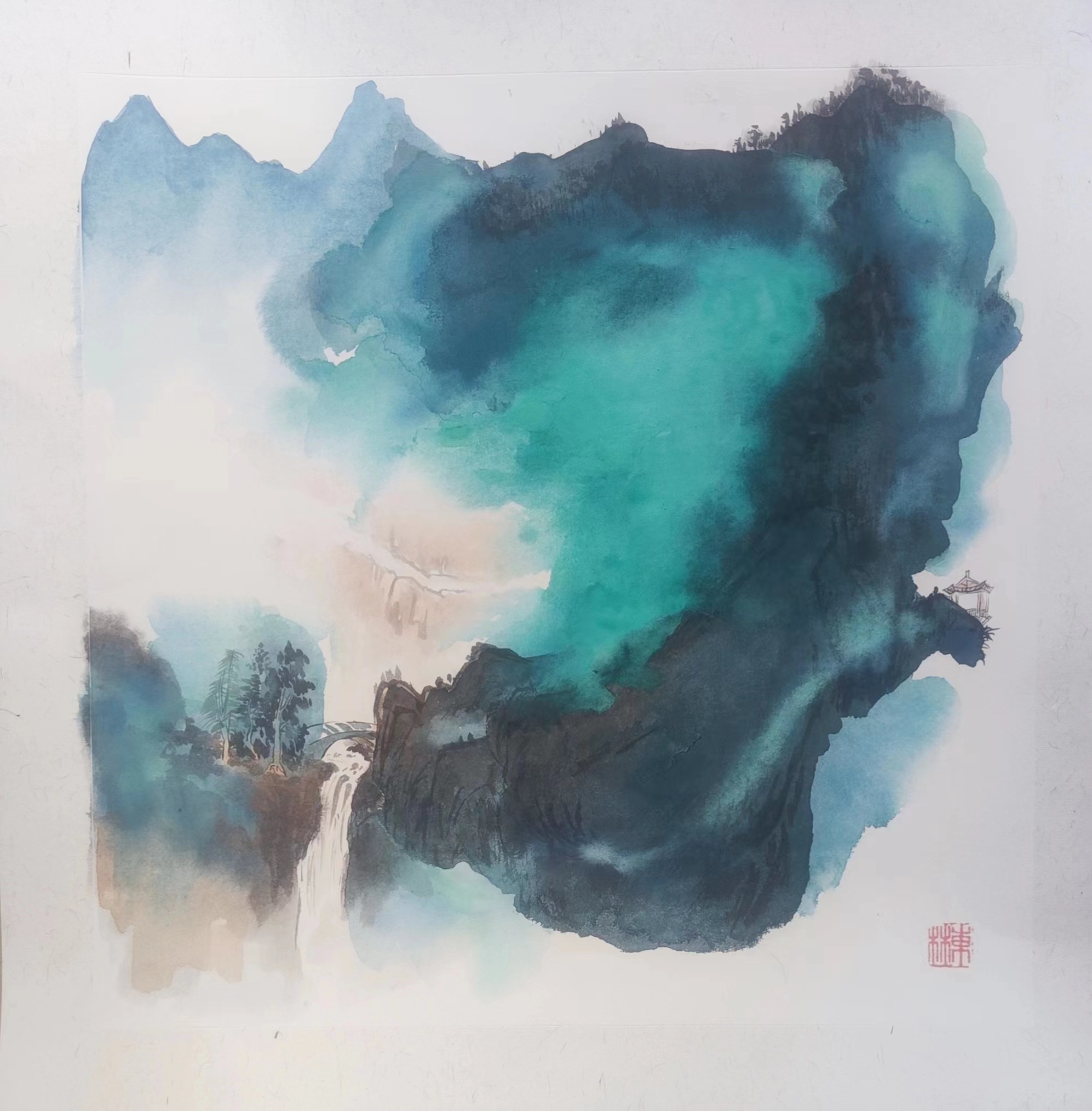 41.陈东林-《四明初翠》.jpg