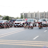 祁东交警全力做好护校安园工作