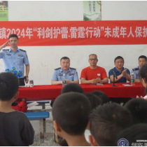 步云桥镇开展未成年人保护集中宣传活动