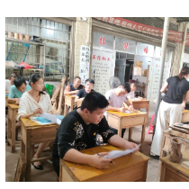 湖南省2024届残疾人竹木雕刻技能提升培训班在我县结业
