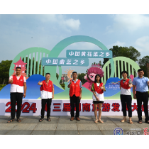 祁东志愿者全力服务省旅发大会