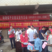 砖塘镇大力宣传基本公共服务满意度调查