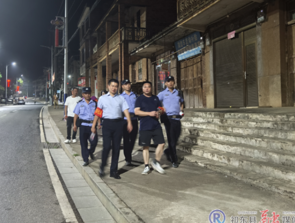 过水坪镇：当好“守夜人”   守护“烟火气”