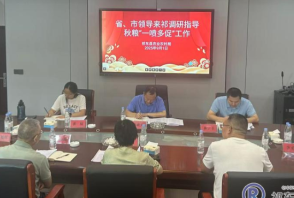 祁东县:实施秋粮“一喷多促” 打牢秋粮丰收基础