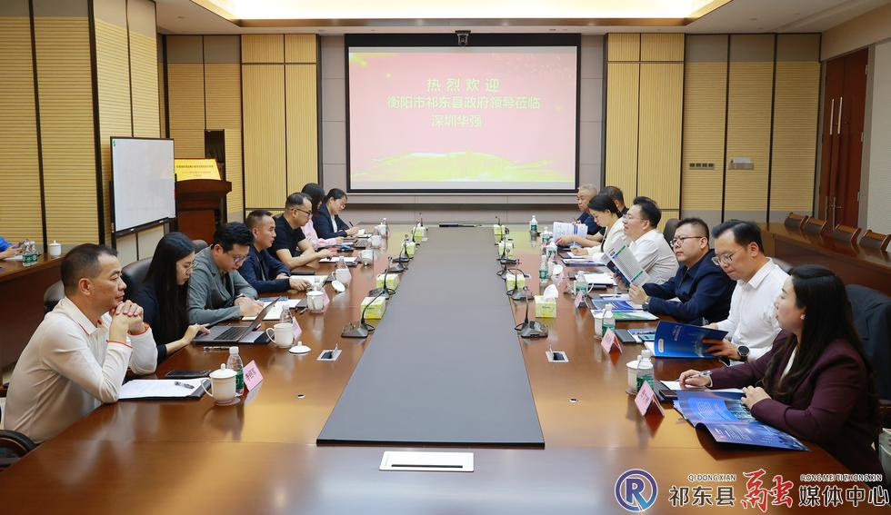雷华率队赴深圳招商考察