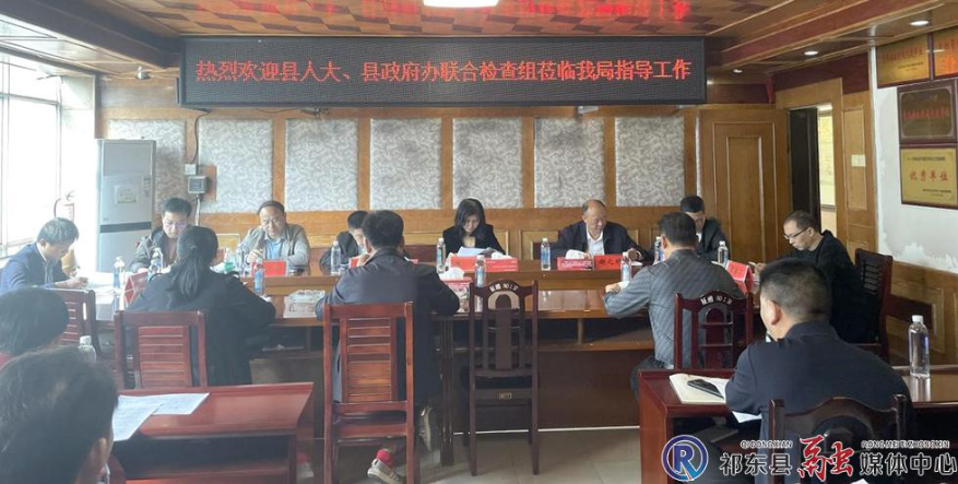 县人大赴县城管执法局查验代表建议办理工作