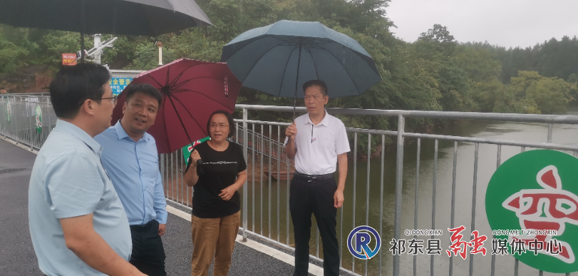 陈小云赴白鹤街道调度防汛工作
