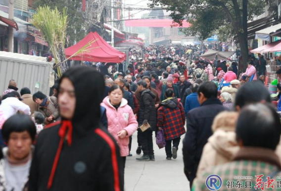 祁东乡镇赶年集，烟火年味醉新春