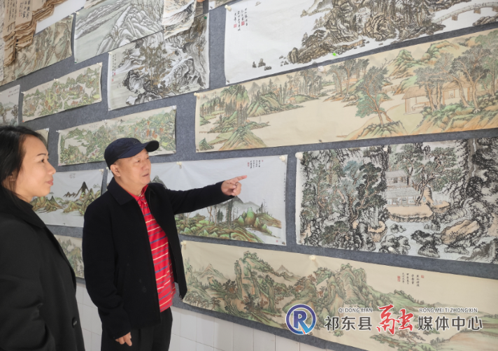 退休干部回乡办书画院