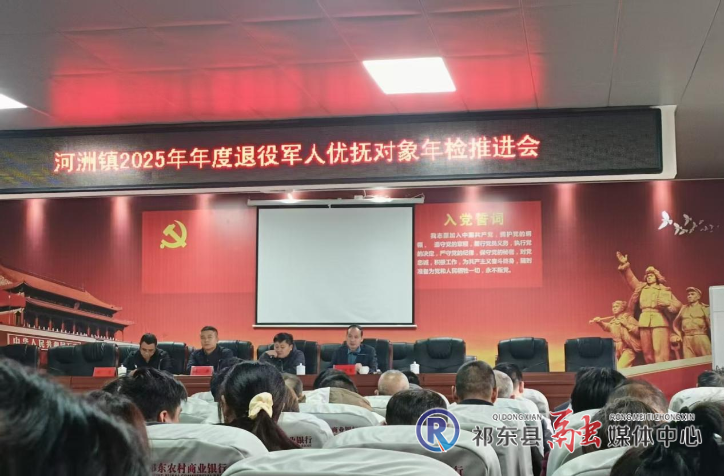 河洲镇：优抚年审“零跑腿”  服务上门暖人心