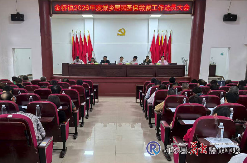 金桥镇推进2026年度城乡居民医保参保工作