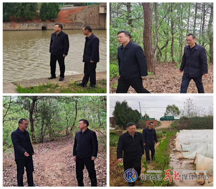 唐德鸿赴石亭子镇巡河巡林巡田