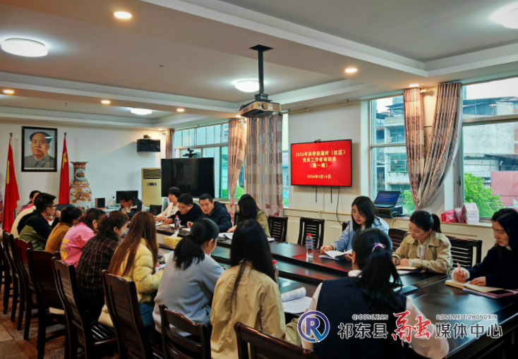 洪桥街道举办村(社区)党务工作者培训班