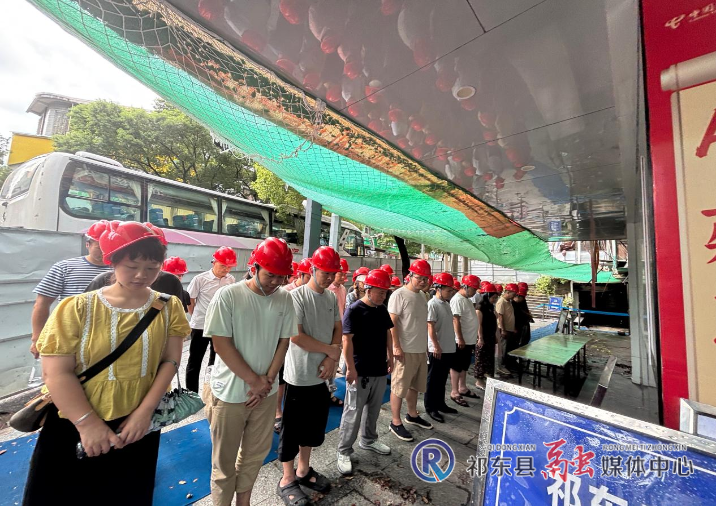 玉合街道开展“5·24”火灾事故现场警示教育活动