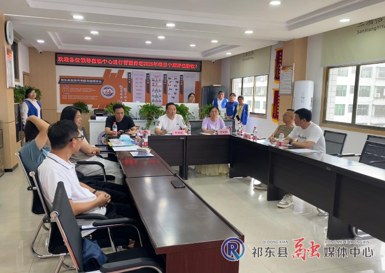 县民政局中期评估验收智慧居家养老服务项目