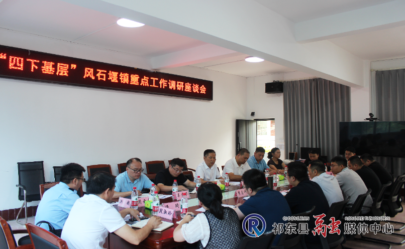 陈小云调研风石堰镇当前重点工作