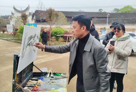 乡村振兴入画来，祁东县举办采风写生活动