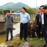 雷华调研高标准农田项目建设、综治民调、森林防火等工作