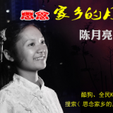 祁东本土歌手陈月亮推出原创歌曲《思念家乡的月亮》