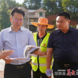 雷华调研在建重点项目推进情况