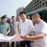 雷华调研县城重点安置地建设工作