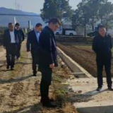 周跃军赴灵官镇督导检查当前重点工作
